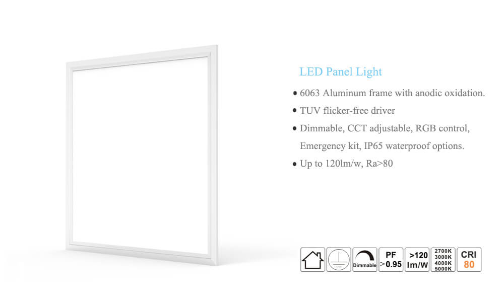 LED Panel 12w 18w 36w 40w 50w 72w China manufacturer | GS LIGHT