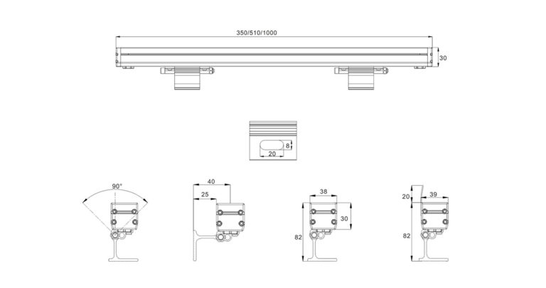 Outdoor LED Wall Washer Light - Top Lighting Manufacturer | GS LIGHT