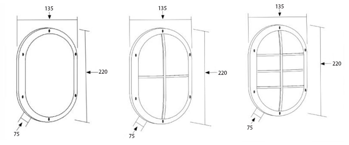 LED Bulkhead Light - N220 Series - LED Bulkhead Lights - 5