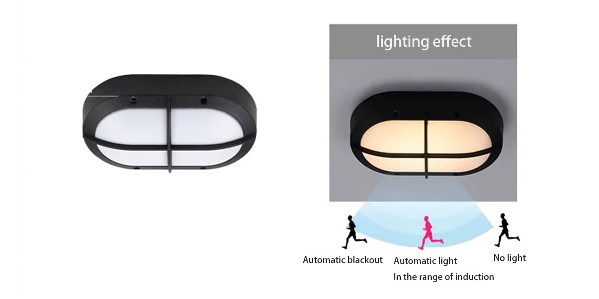 sensore a microonde per luce da paratia