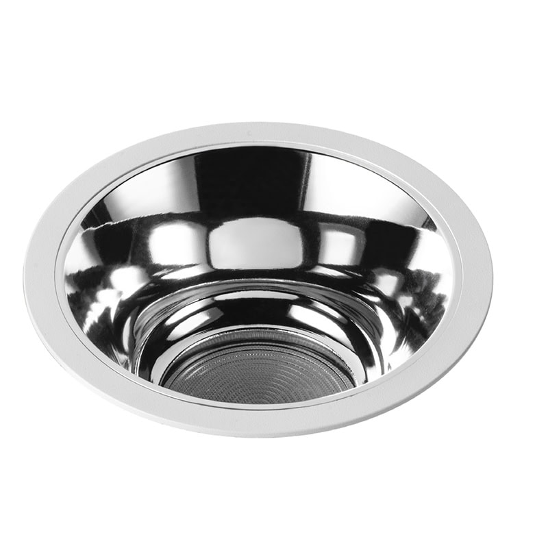 Downlight LED COB, lustre argenté, réflecteur