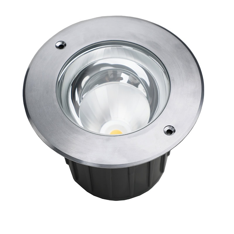 underground light with reflective cup