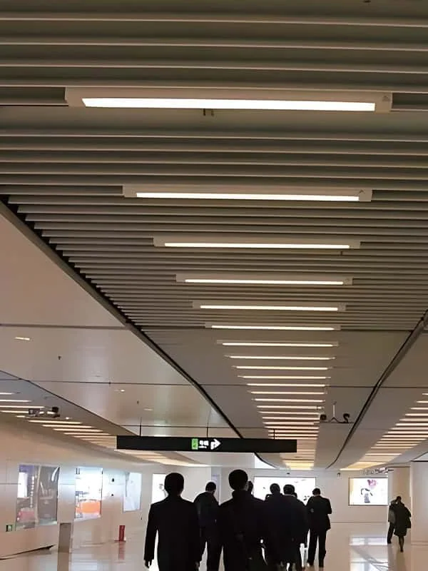 application of tri proof lights railway station