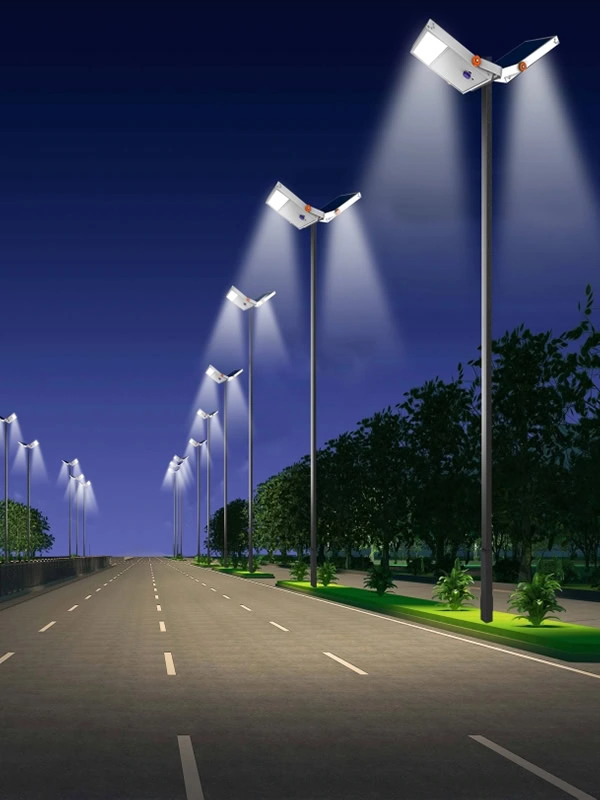 led solar outdoor flood application