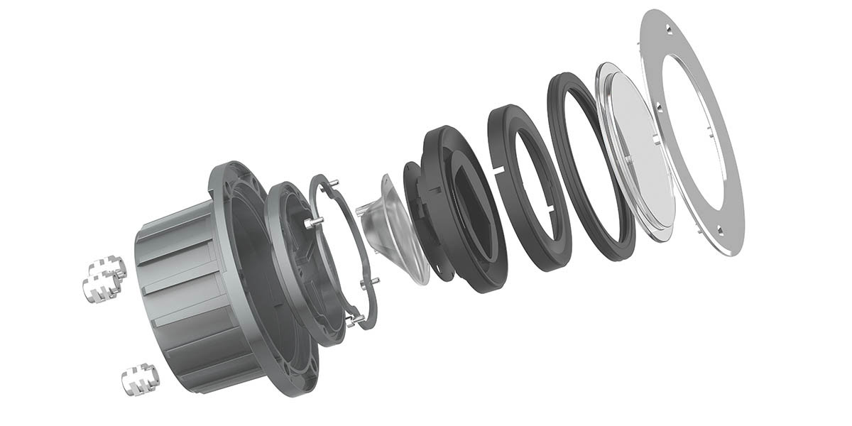 cob asymmetric led inground structure