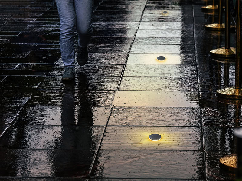 in ground led lights