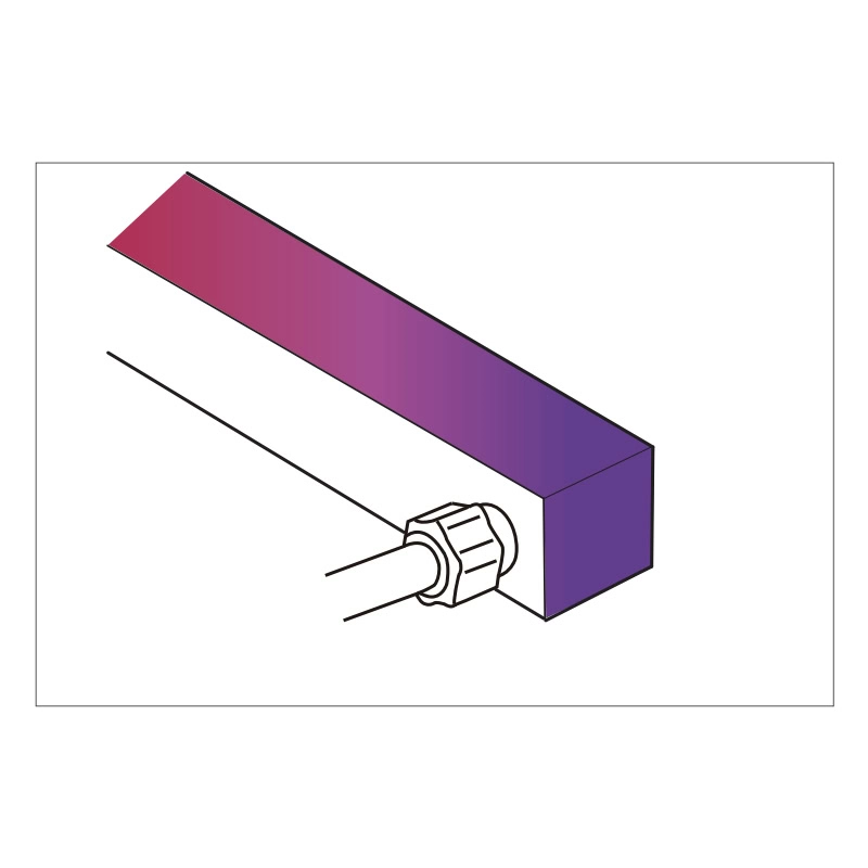 Side line rgbw neon led