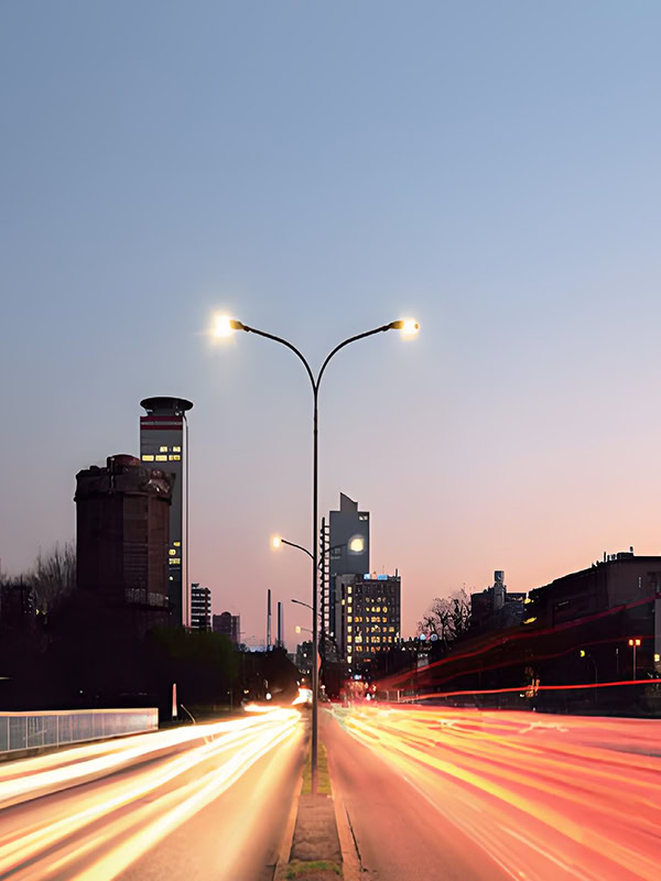 application of outdoor street light