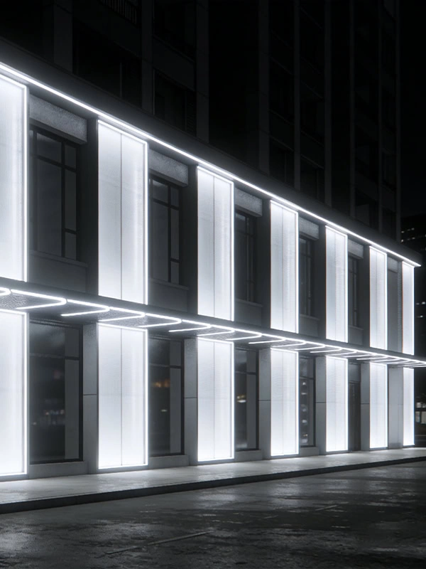 led flex neon light Application