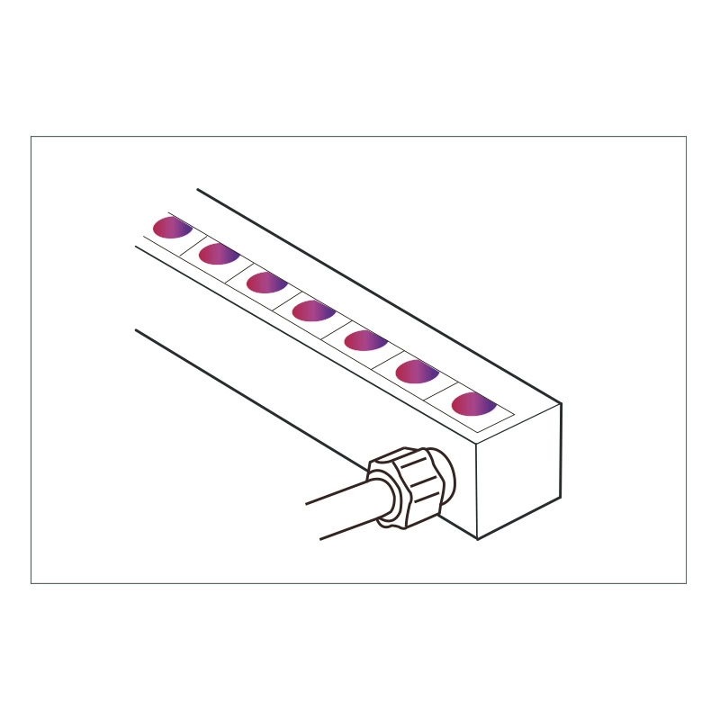 led flex neon light Side line