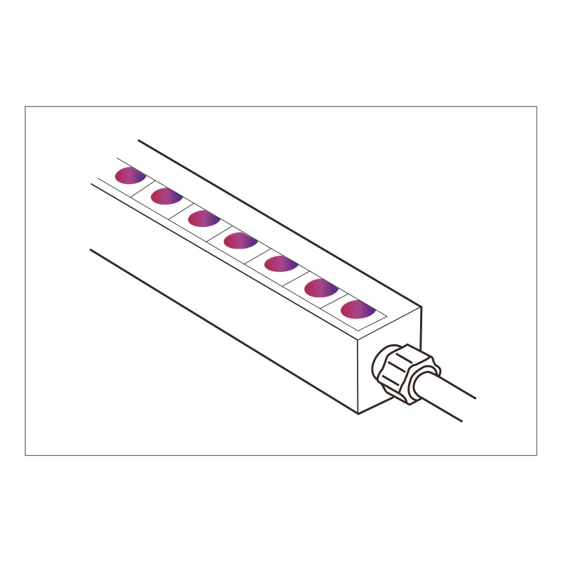 led flex neon light Straight line