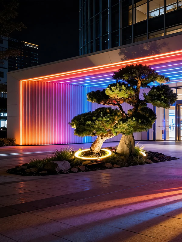 led neon flex strip Application