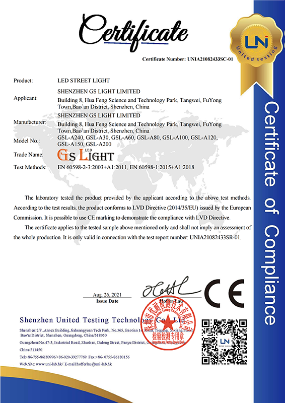 LED Street light A Series - LVD