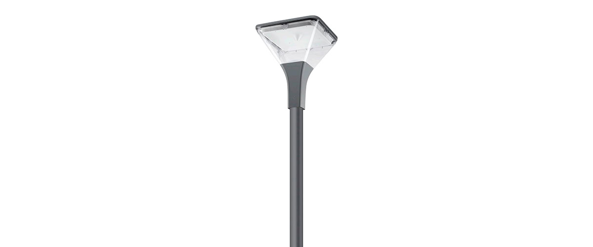 solar lamp post lights top