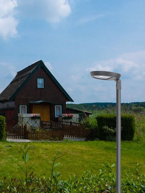 solar light pole top application