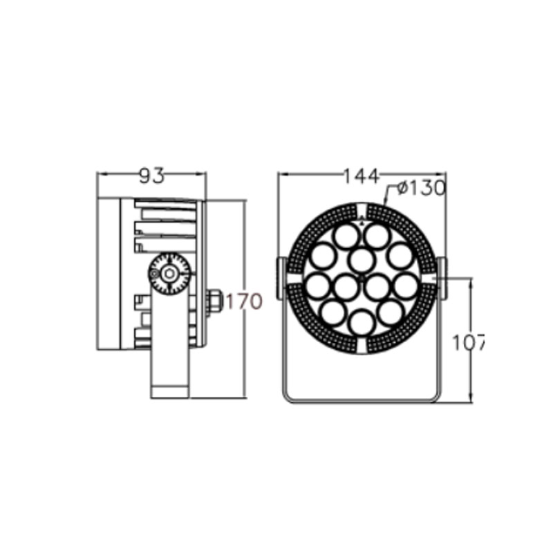 landscape flood light FG130