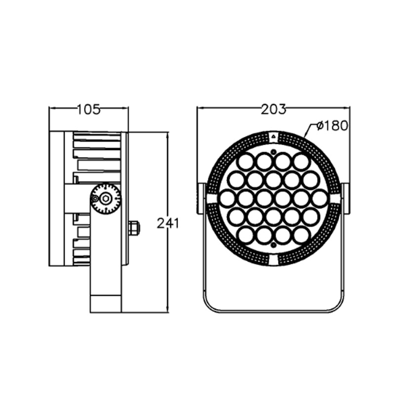 landscape flood light FG180