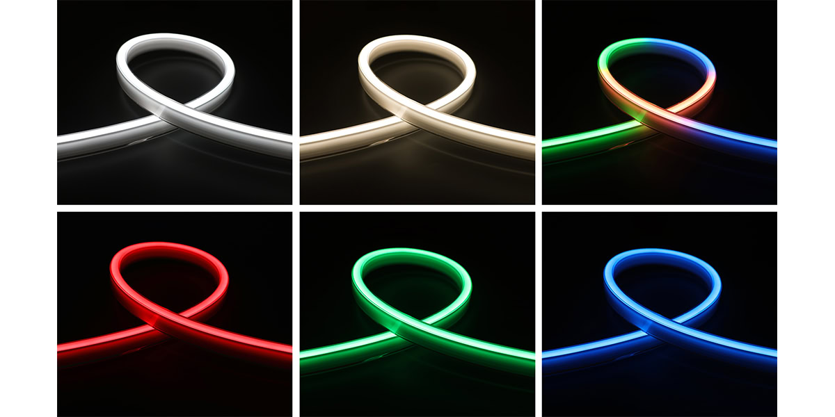 neon flex strip lighting Colors