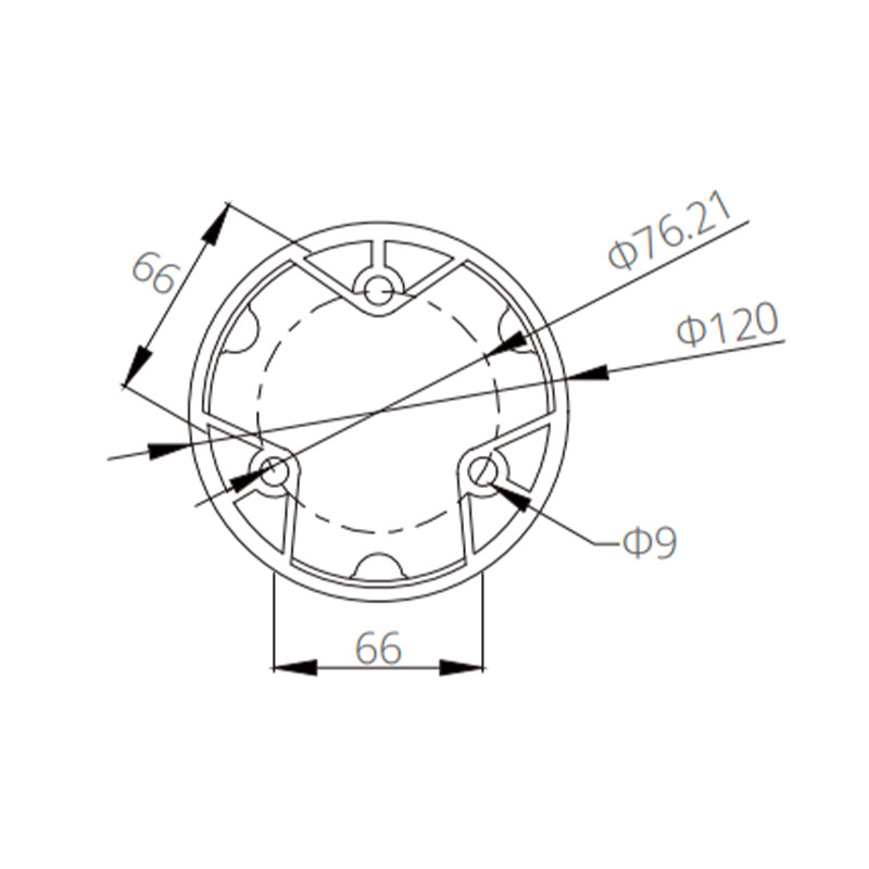 led bollard lamps size