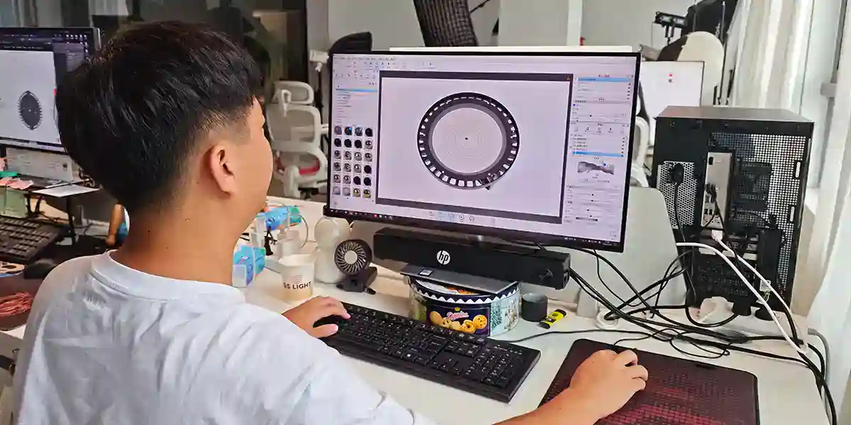 HIGH TEMPERATURE RESISTANT UFO HIGH BAY LIGHT 3D Drawing
