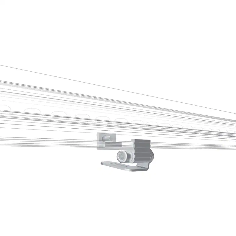 Linear LED Wall Washer Light – LJ Series 4 Linear Wall Washer Light Rotating Bracket