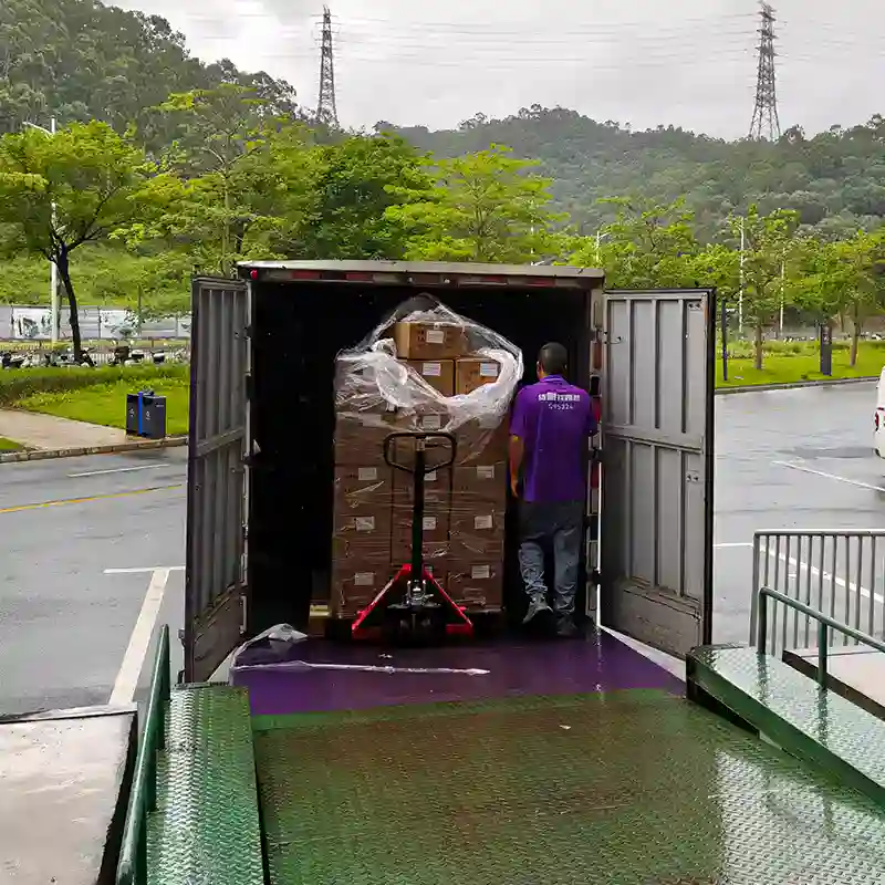 The Anchor Dubai Harbour commercial lighting products ready for shipment