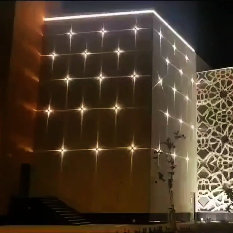 led Cross Light 4W lighting project