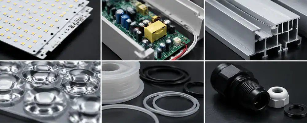 led lighting testing Incoming Material Inspection