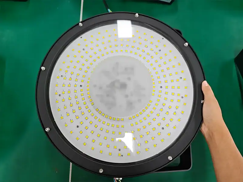 saudi steel factory industrial led high bay lighting solution