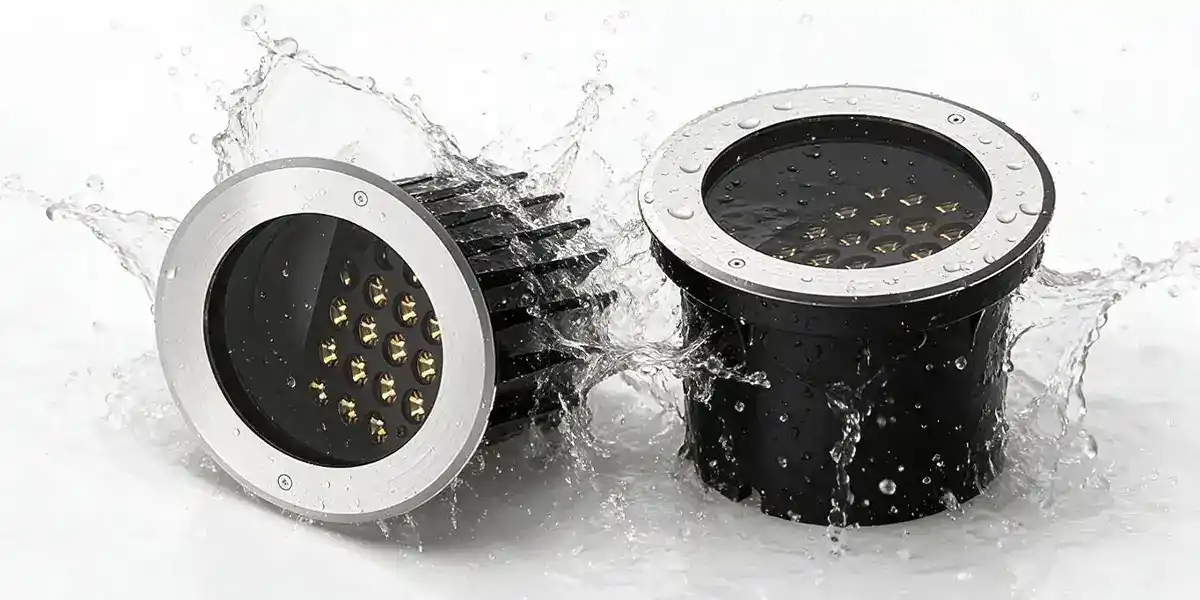 Asymmetric Underground Lighting with IP67 Outdoor Protection