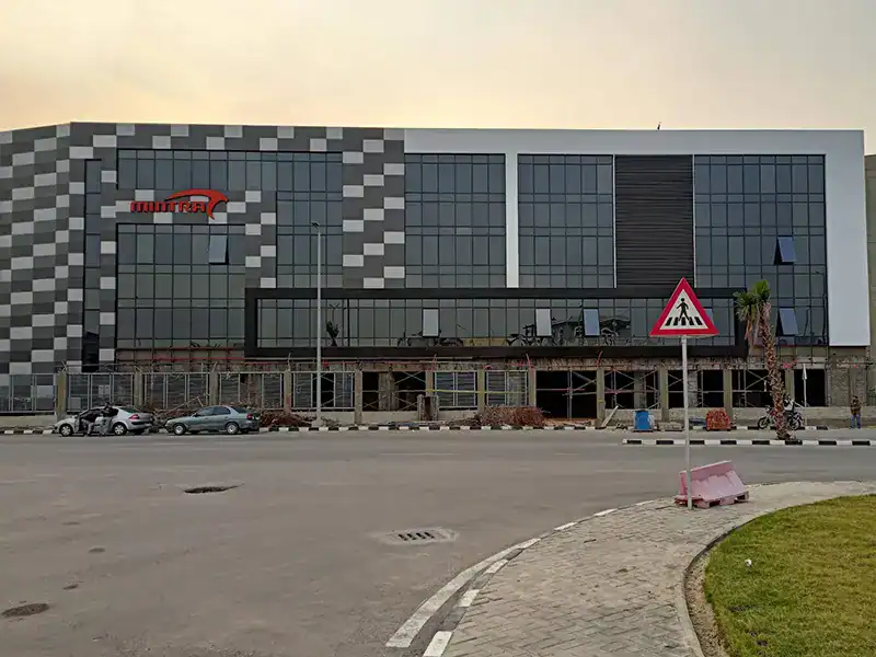 garment factory Building Egypt led lighting