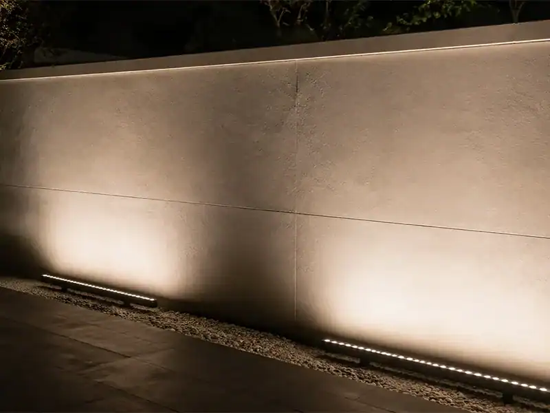 Facade Lighting Grazing Lighting Effect