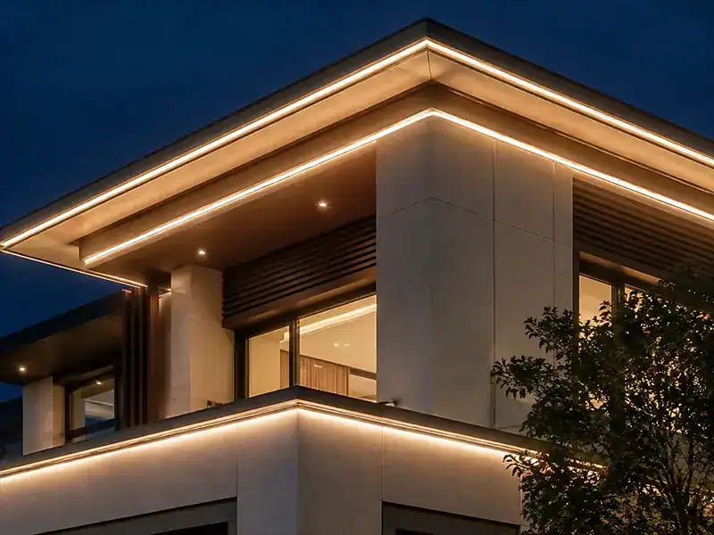 Facade Lighting Outline lighting Effect