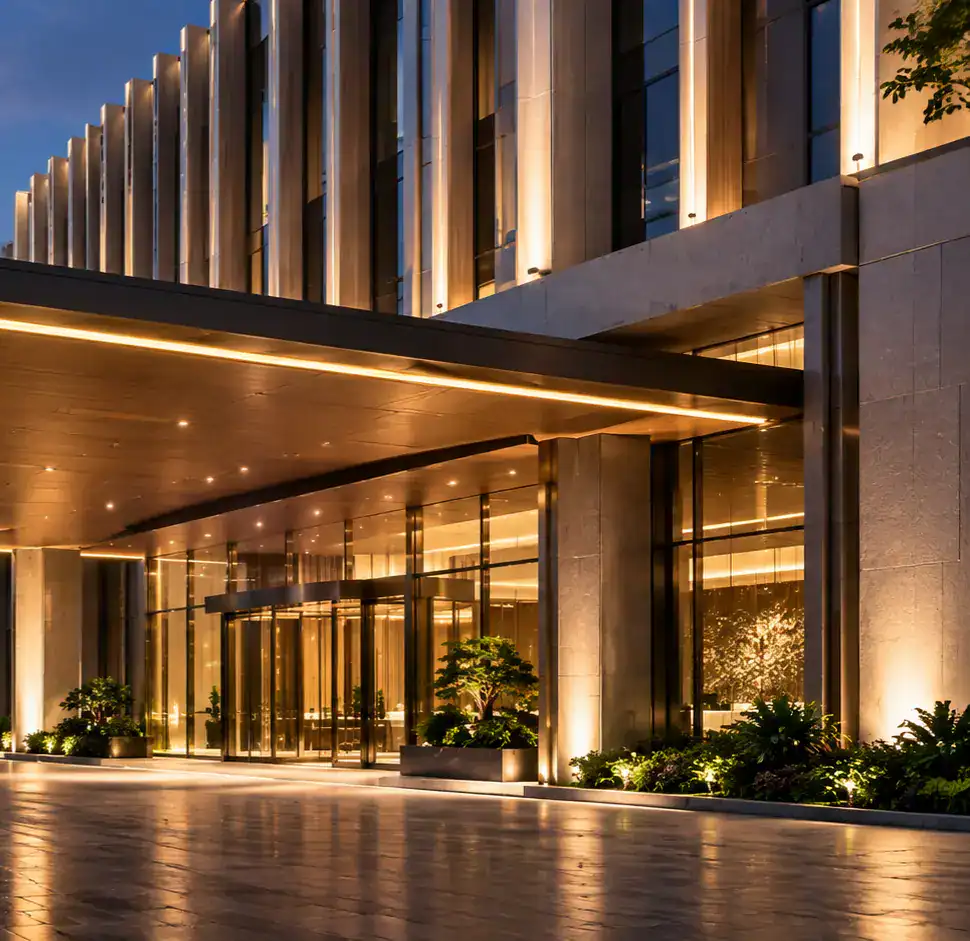 Facade and Entrance Canopy