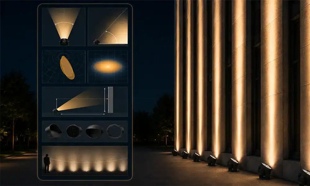 Optical performance for Facade Lighting Products