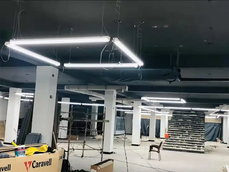 supermarket LED lighting effect