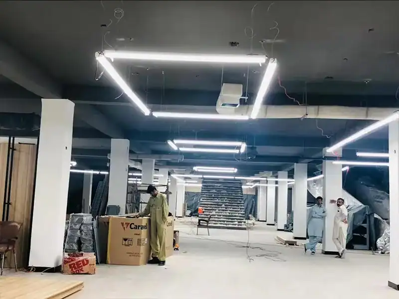 supermarket retail area lighting